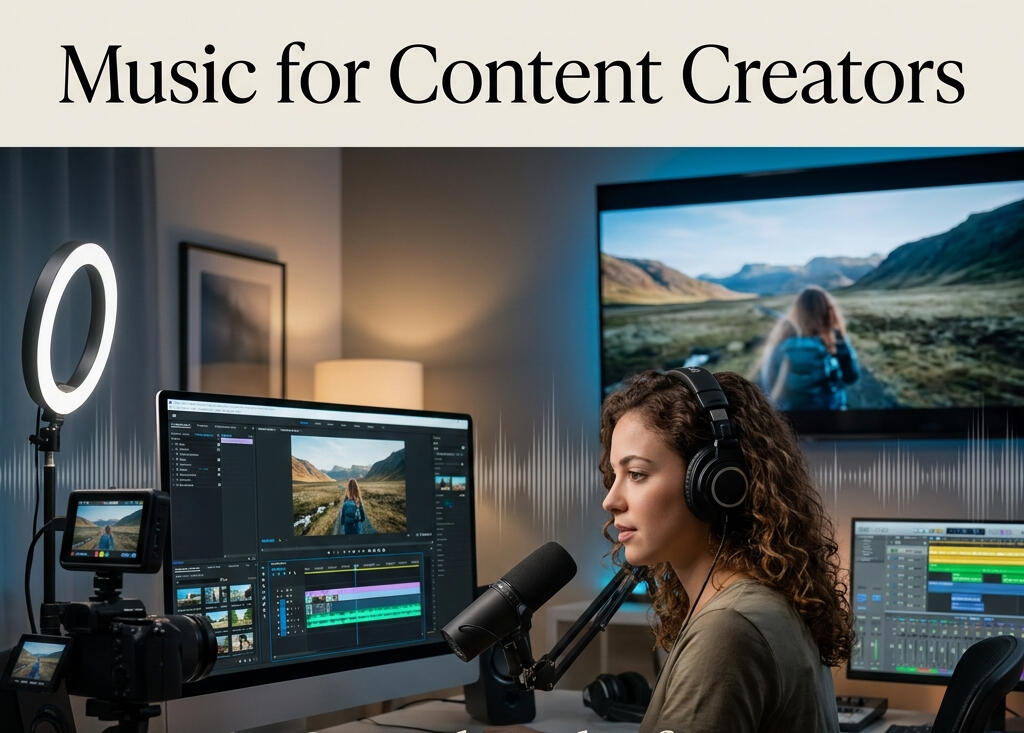 Cinematic music for content creators and digital media projects