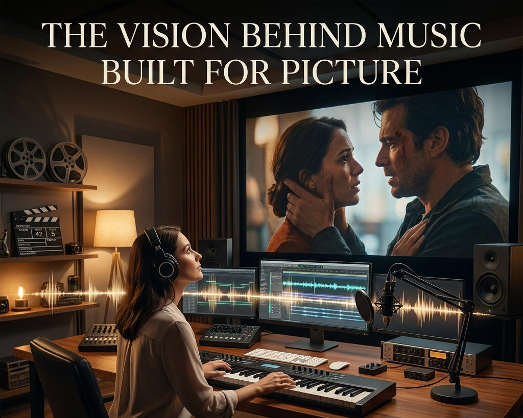 Music Built for Picture creating cinematic music for visual storytelling