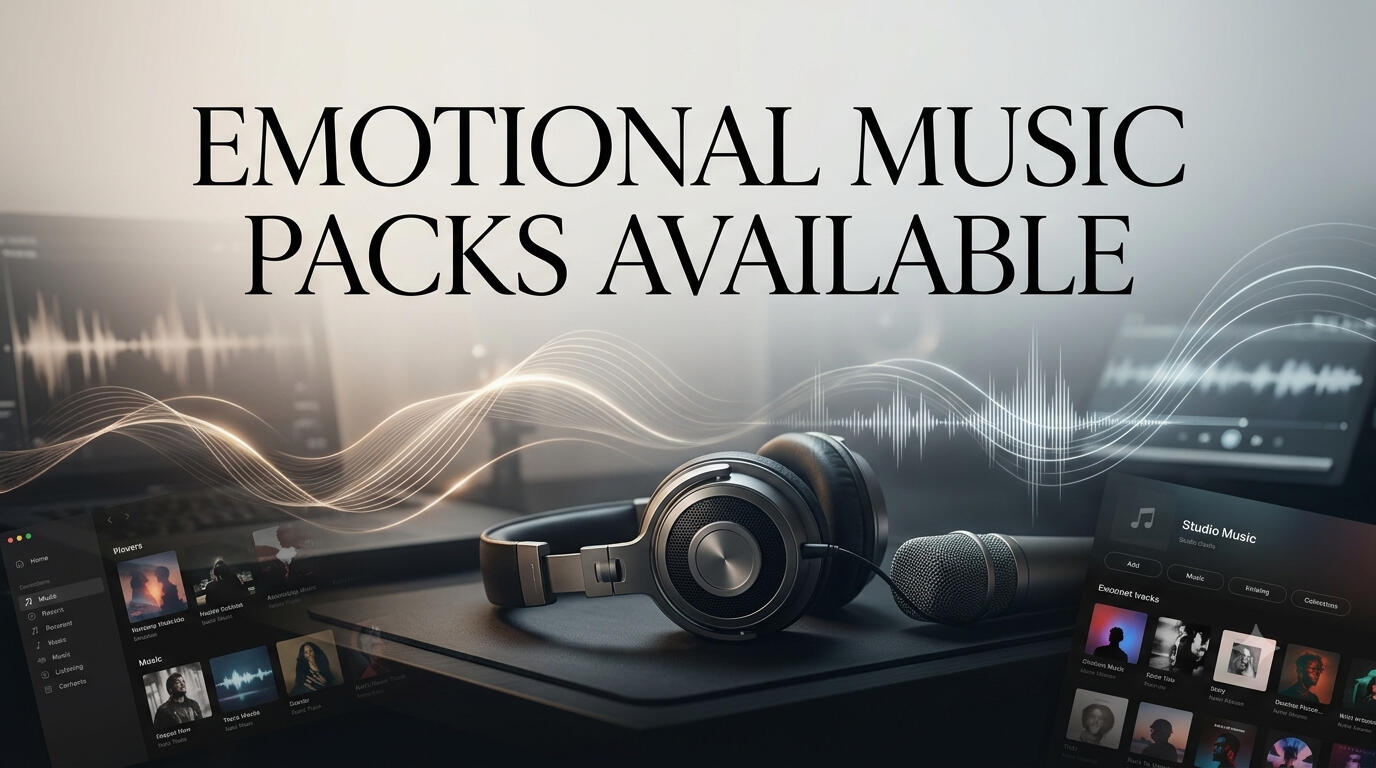 Emotional Music Packs Emotional music packs for film, video, and digital media projects